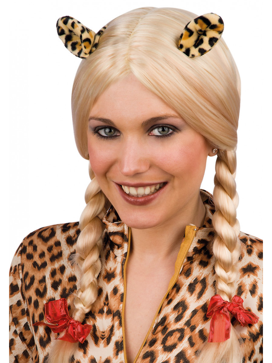 Cerchietto leopardato con orecchie per donna: Accessori,e vestiti