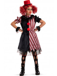 Costume clown horror tg.VI in busta c/gancio