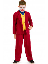 Costume Crazy clown tg.VII in busta c/gancio